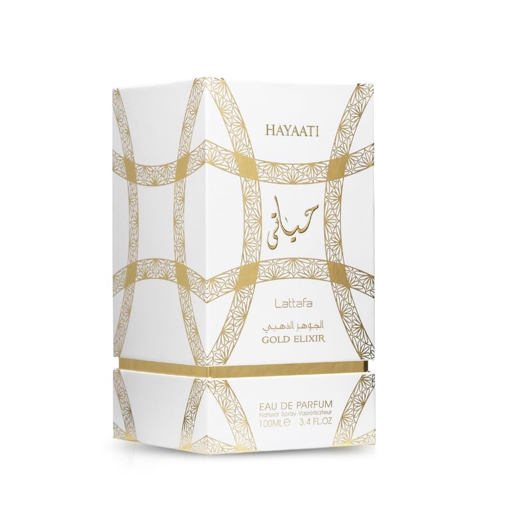 HAYAATI GOLD ELIXIR Lattafa perfume Unisex 100ml - Imagen 2