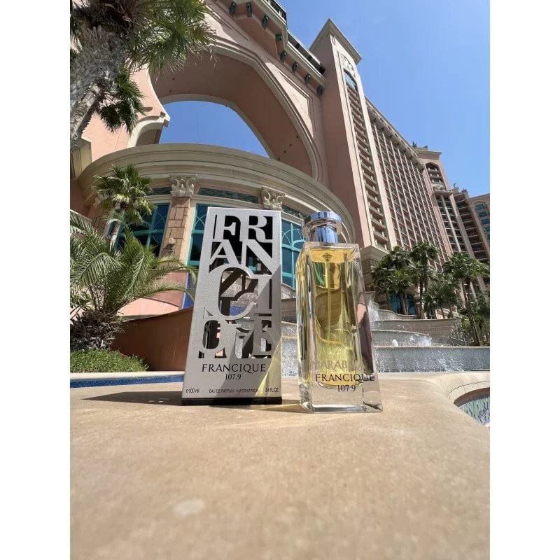FRANCIQUE 107.9 Fragance world perfume UNISEX 100ml - Imagen 4