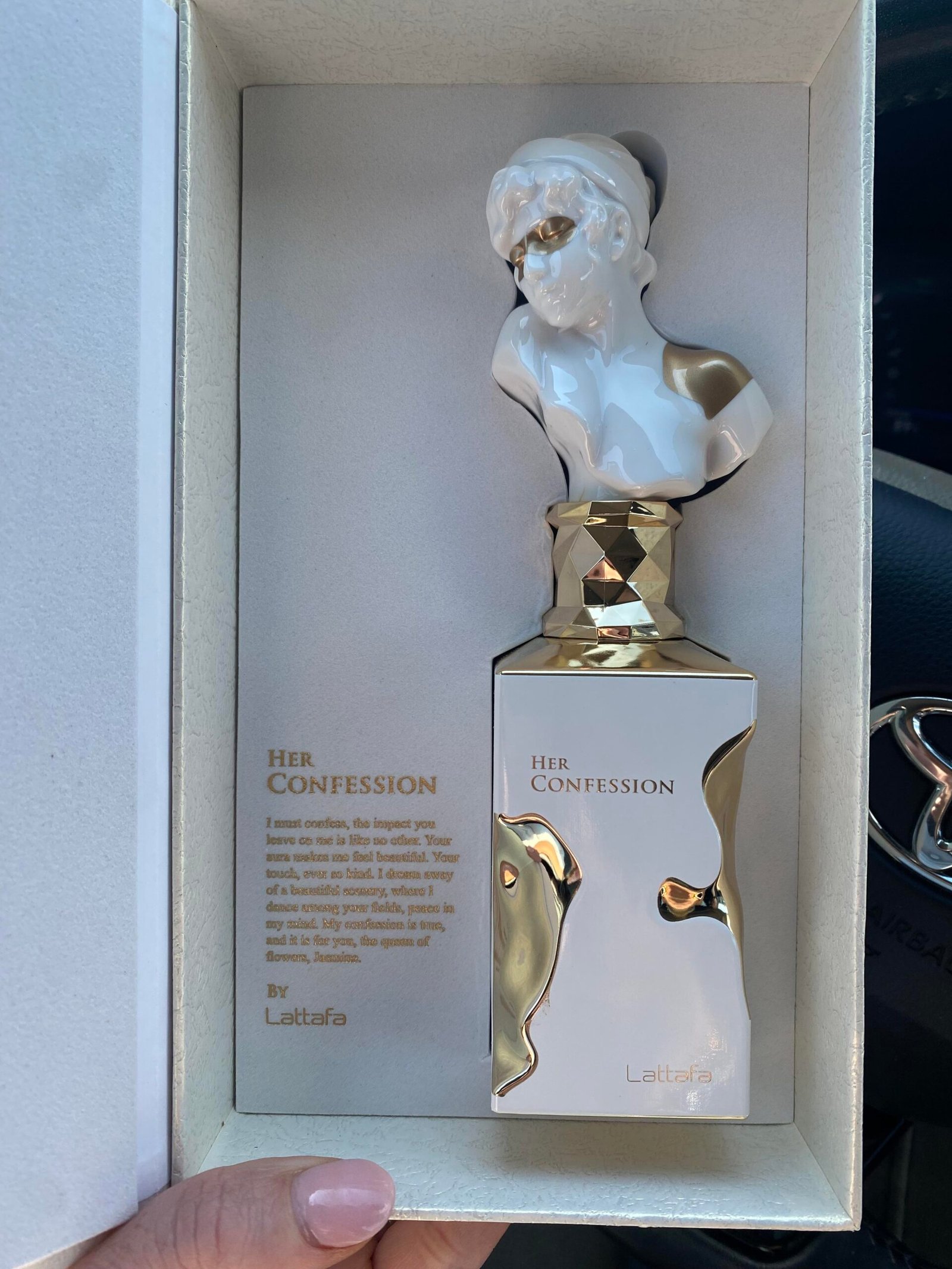 HER CONFESSION Lattafa perfume MUJER 100ml - Imagen 2