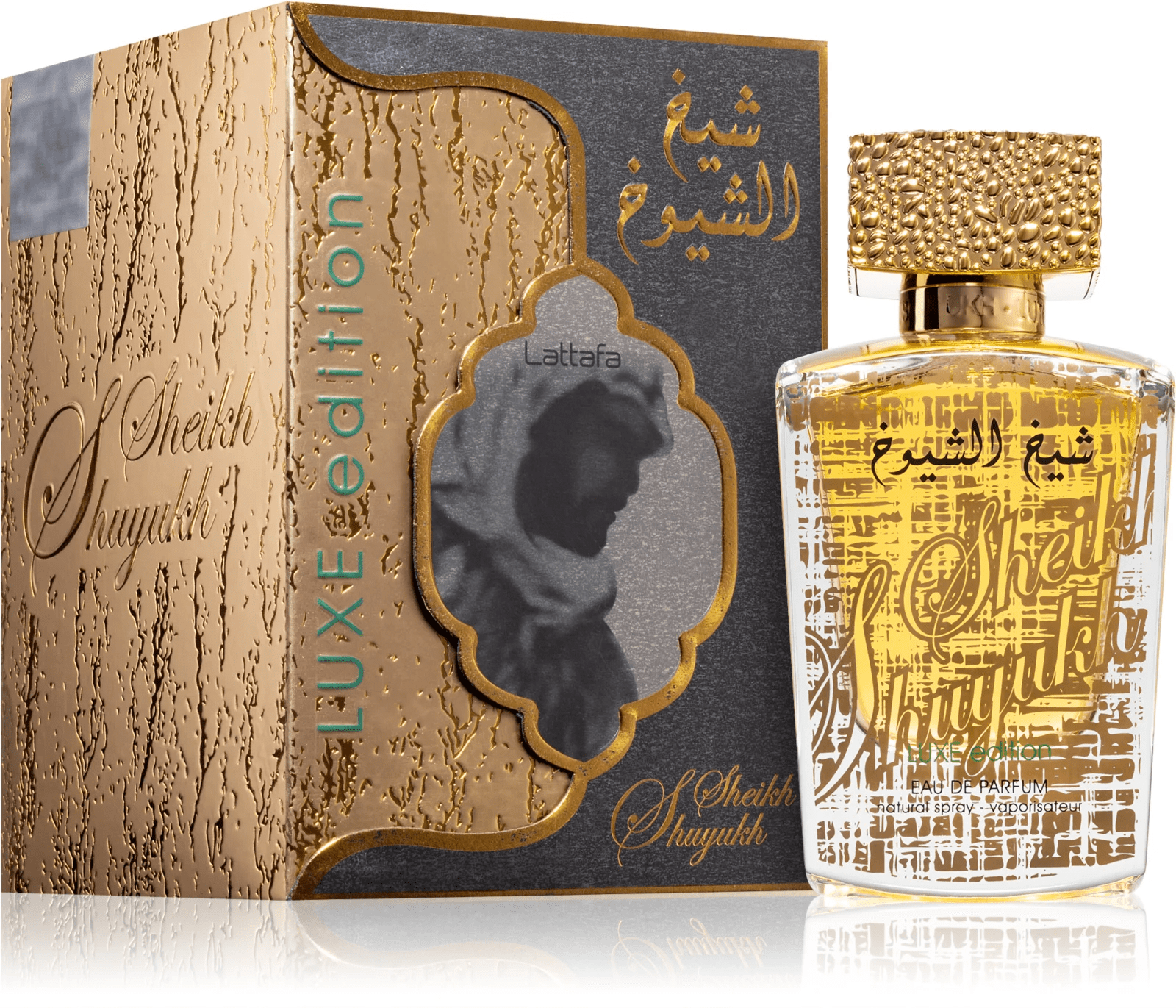 SHEIKH AL SHUYUKH GOLD Lattafa perfume UNISEX 100ml - Imagen 2