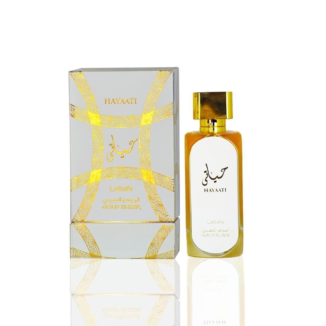 HAYAATI GOLD ELIXIR Lattafa perfume Unisex 100ml - Imagen 1