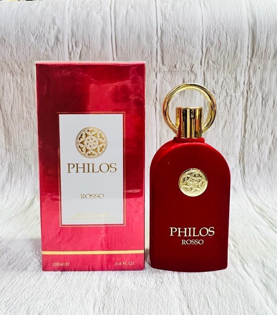PHILOS ROSSO Maison alhambra perfume UNISEX 100ml - Imagen 2
